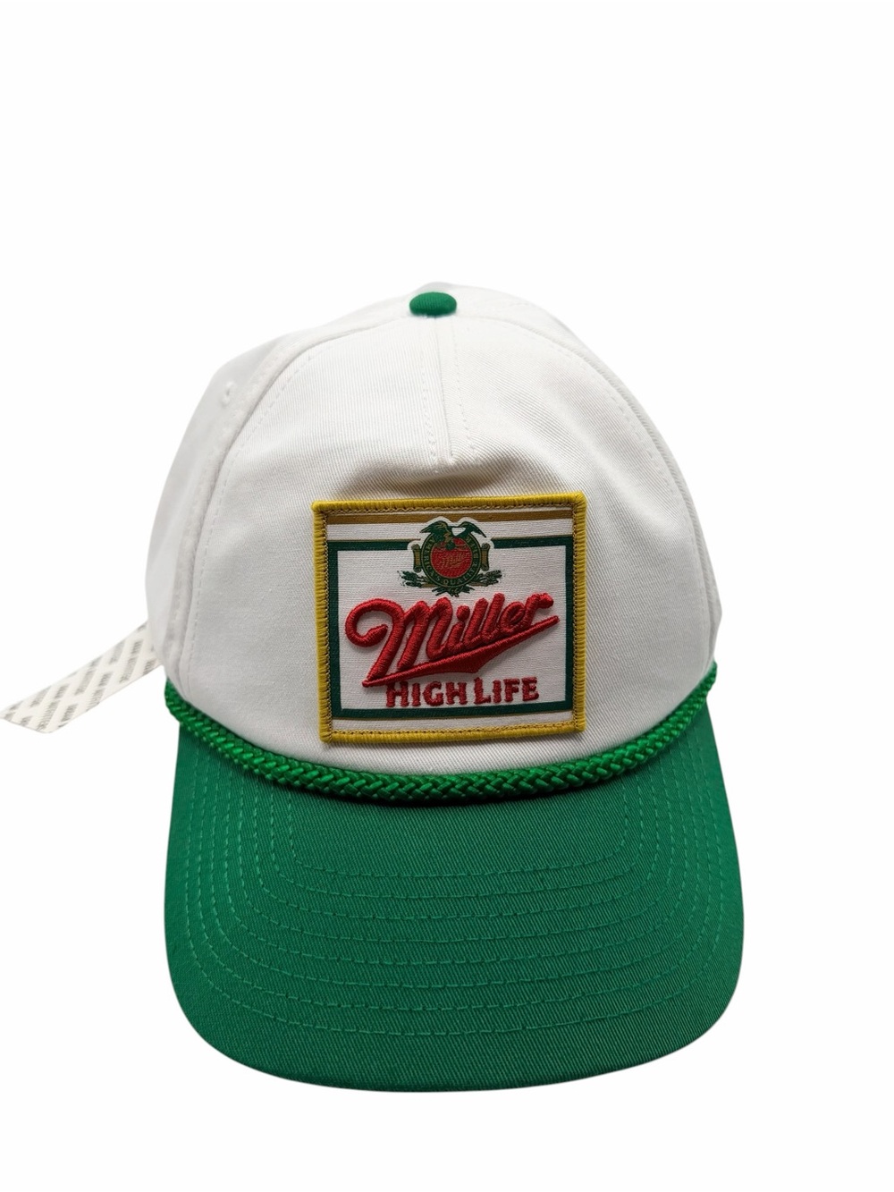 American Needle Miller High Life White Baseball Cap
